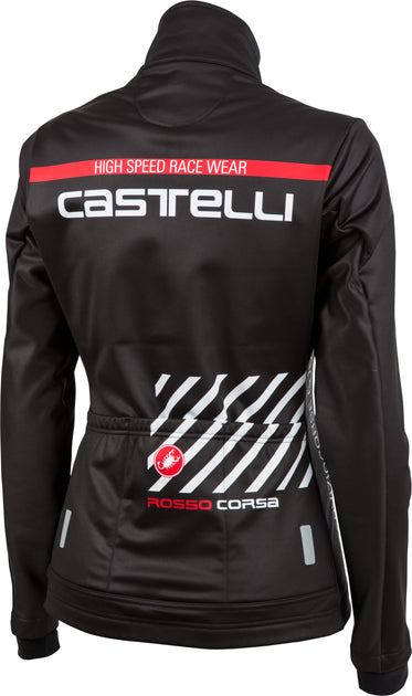 Castelli rosso outlet corsa jacket